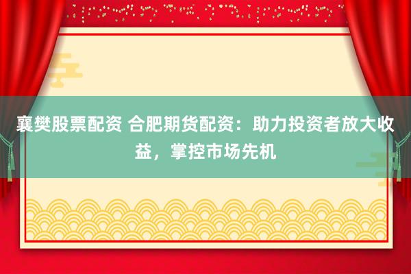 襄樊股票配资 合肥期货配资：助力投资者放大收益，掌控市场先机